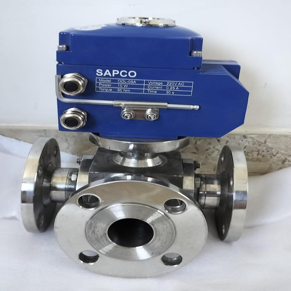 Electric Stainless Steel Butterfly Valve 4-20mA Wafer-type Motor Actuator PN16 Pressure Oil Flow Control Valve