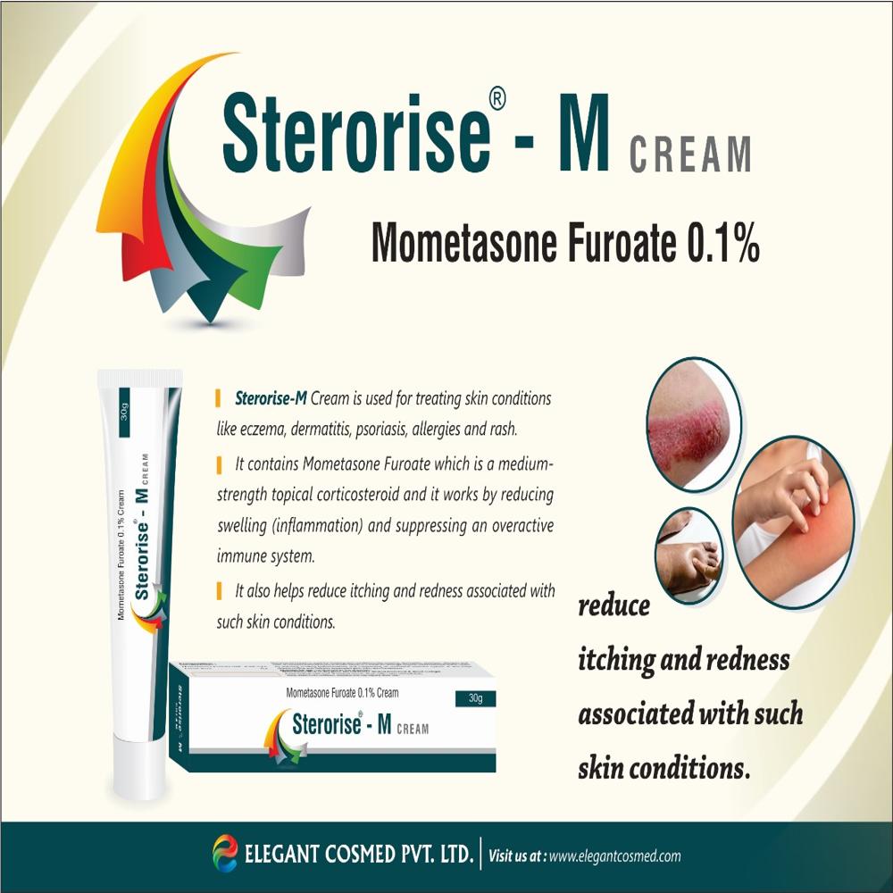 Sterorise M Cream Derma Company Franchise