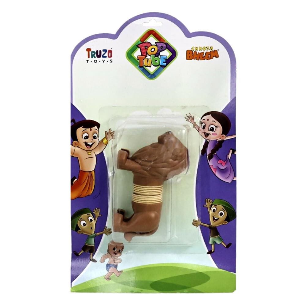Lion Shape Magic Spring Toy (1 Pc) - Non-toxic Plastic, Compact, Brown And Cream, Stretchable And Compressible, Bpa Free, Lightweight, Portable, Sensory Play