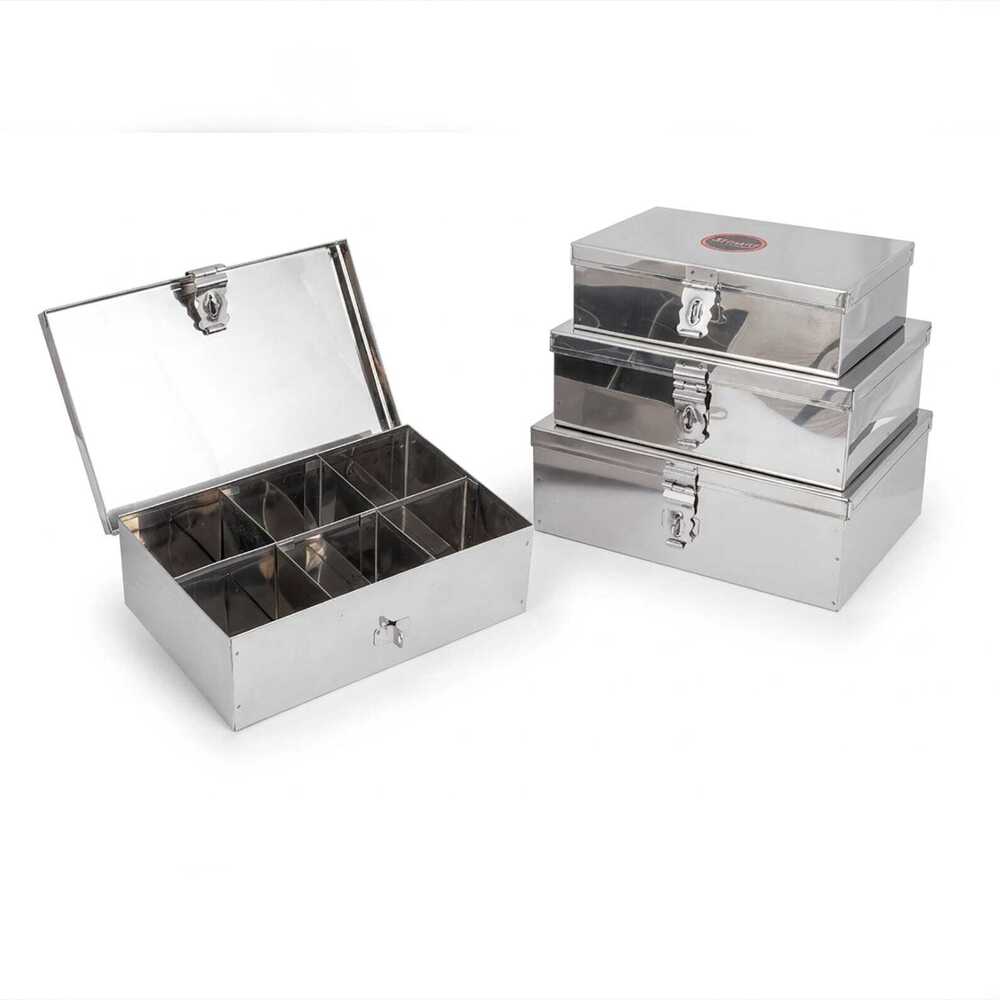 Square Masala Box