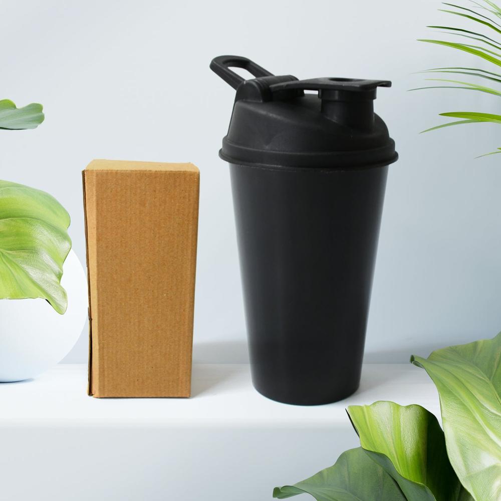 Shaker Bottle Perfect for Protein Shakes and Pre Workout Gym Leak-Proof Flip Bottle for Hot & Cold Drinks 1 pc