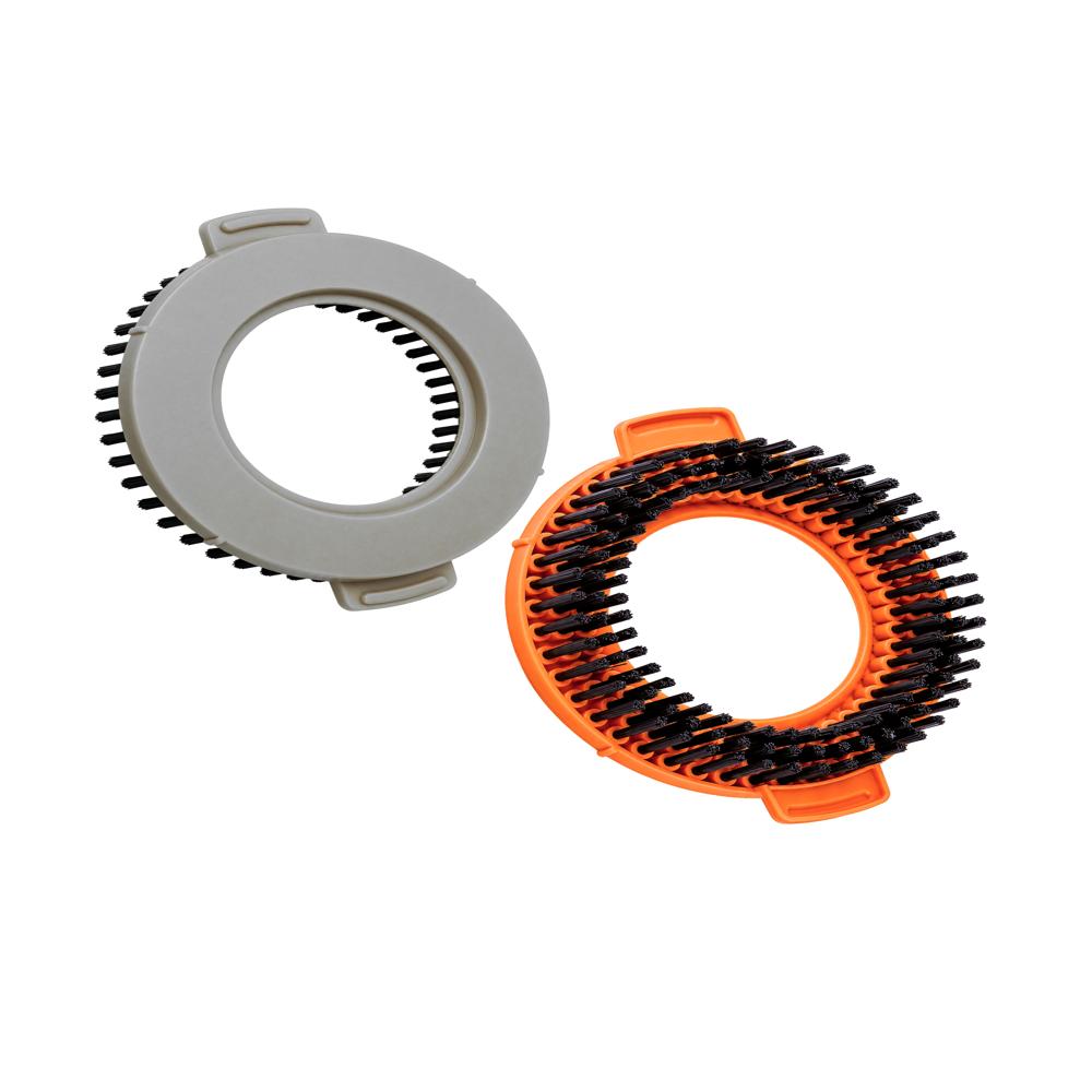 Klyntec Hard Bristle Scrubber Attachment for Spin Mop - Universal Fit Floor
