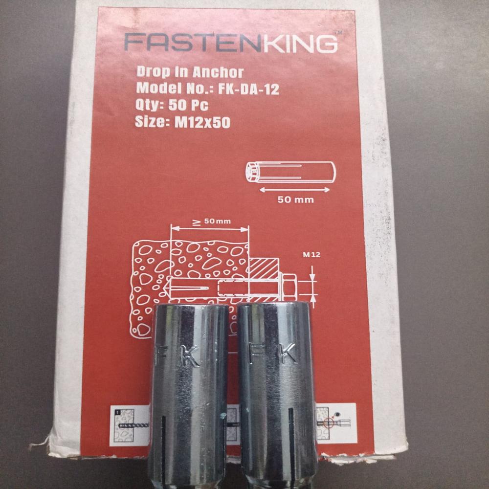 FASTENKING DROP IN ANCHOR  BULLET FASTENERS M 12