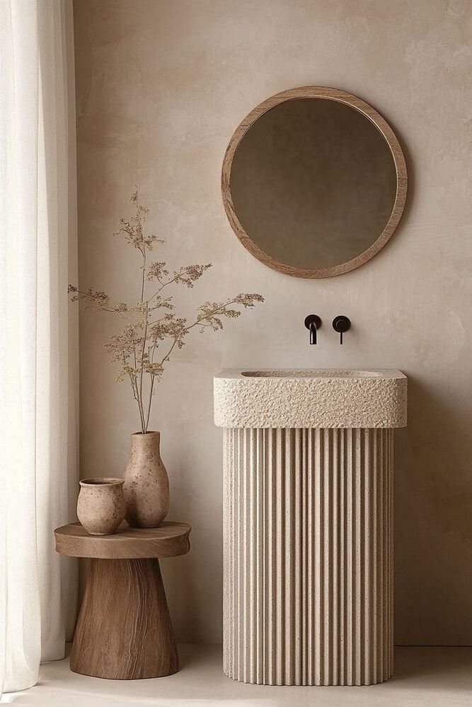 Pedestal wash basin