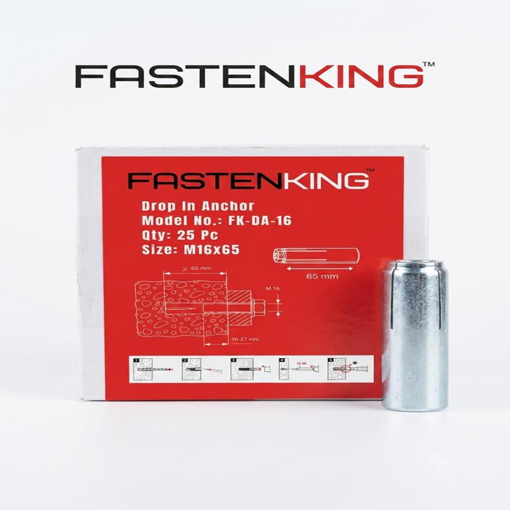 FASTENKING DROP IN ANCHOR  BULLET FASTENERS M 16