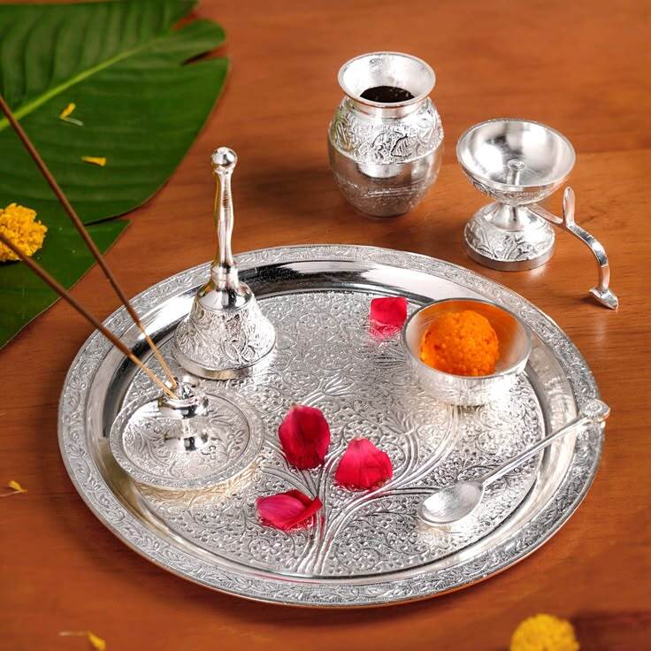 pooja thali gift set