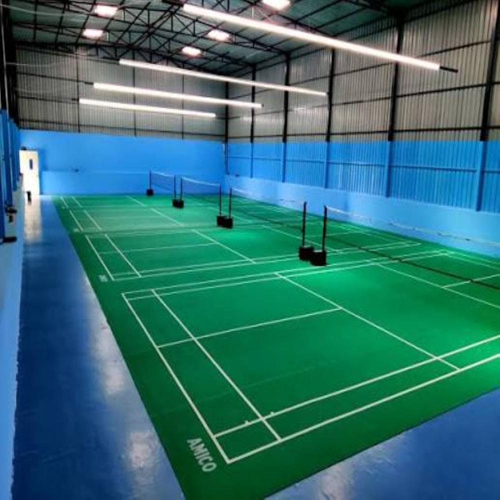Synthetic Badminton Court