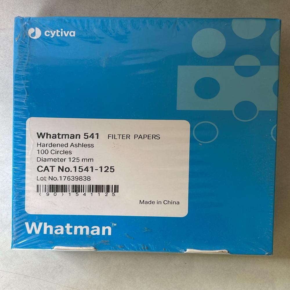 WHATMAN FILTER PAPER CAT NO. 1541-125