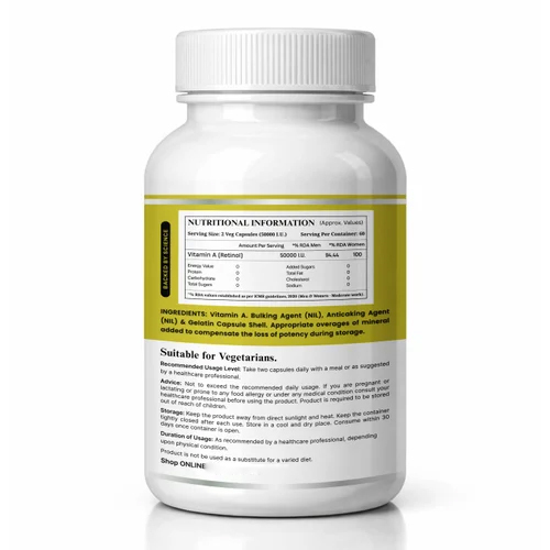 NIT Vitamin A 5000 I.U