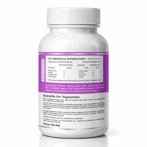 Nit Protease 60 Capsule