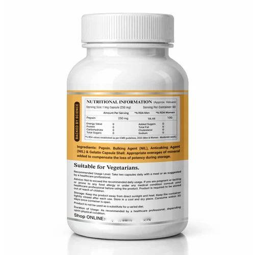 NIT Pepsin 60 Capsule