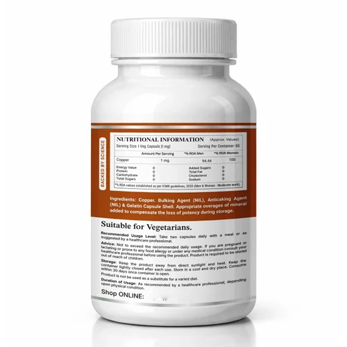NIT Copper 60 Capsule