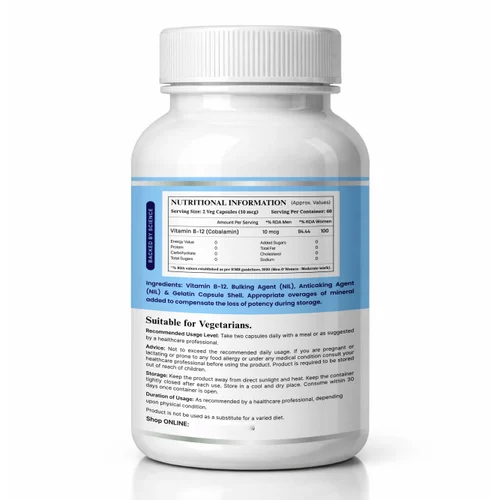 NIT Vitamin B12 60 Capsule