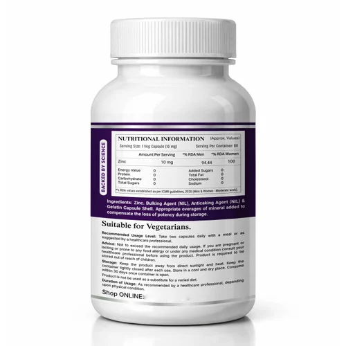 NIT Zinc 60 Capsule
