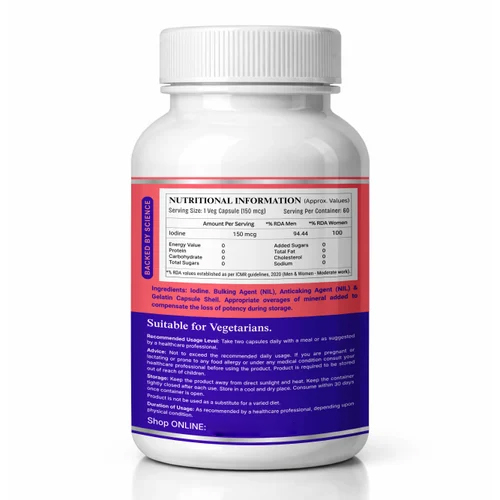 Nit Iodine 60 Capsule