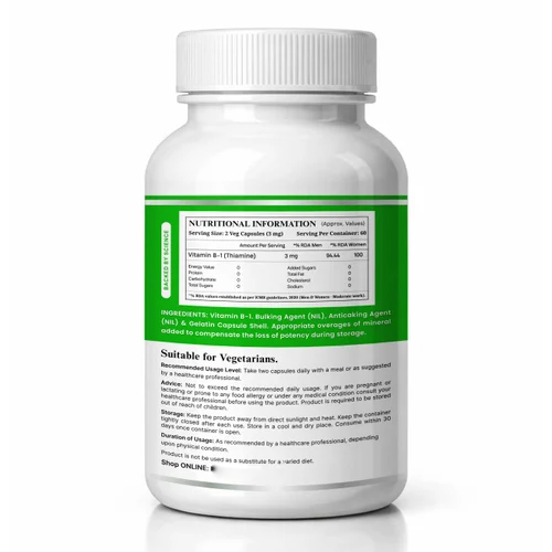 NIT Vitamin B1 1800 mcg Capsule