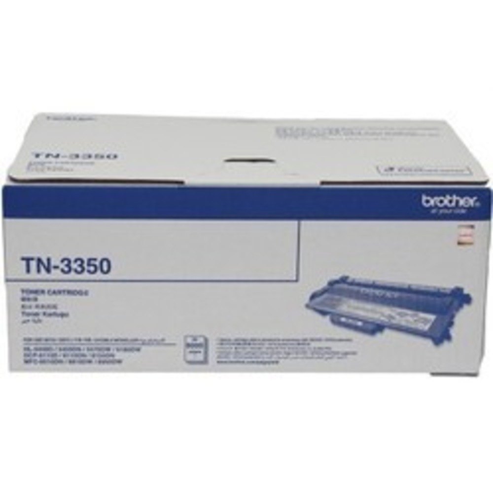 BROTHER TN-3350 BLACK TONER CARTRIDGE: HL-5440D,HL-61 8ODW,DCP-8110D,DCP- 8155DNMFC-8510DN