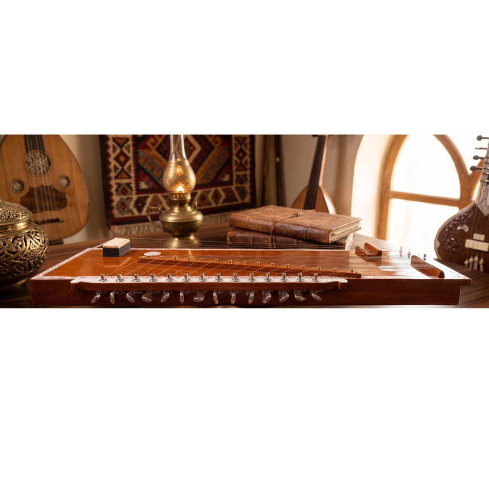 Swarmandal Cum Tanpuri in Tune Wood  for Beginners & Professional Musicians