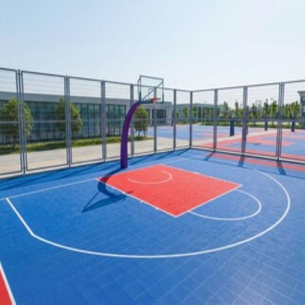Synthetic Court - Color: Blue And Red