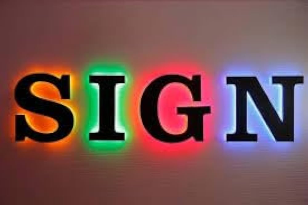 LED ACP Sign Board