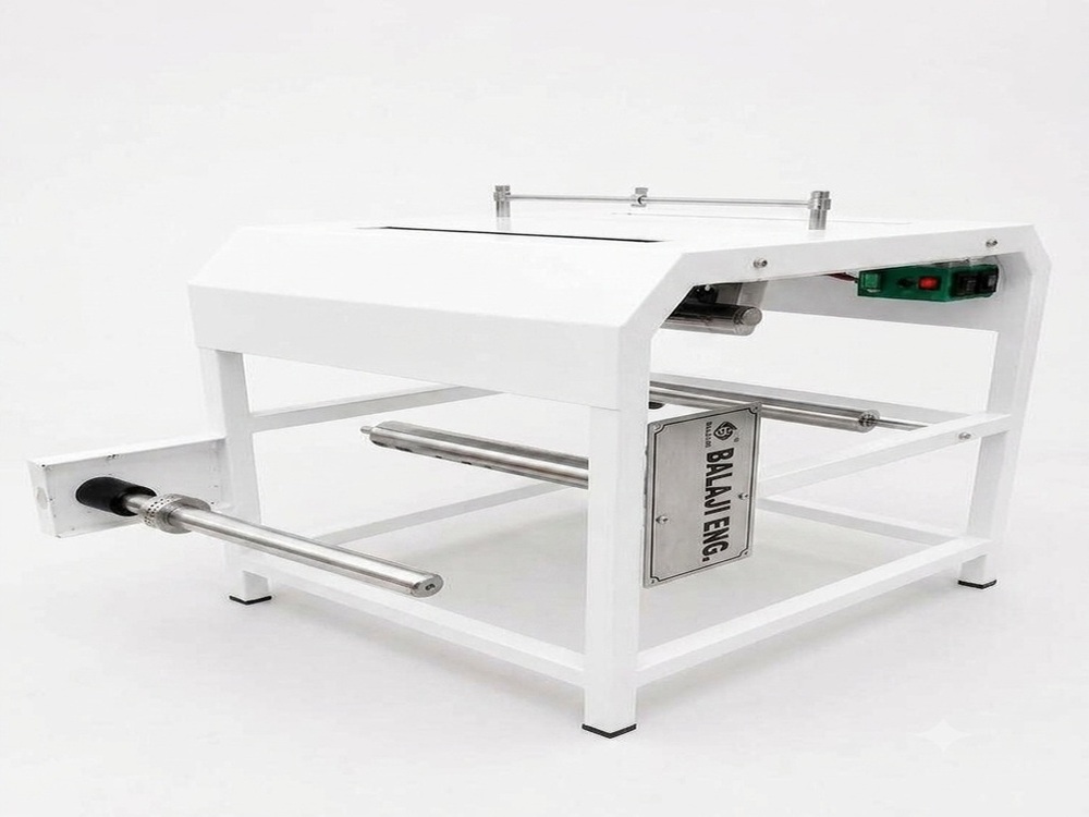 Paper Roll Rewinder Machine - Capacity: 120 Rolls/hour