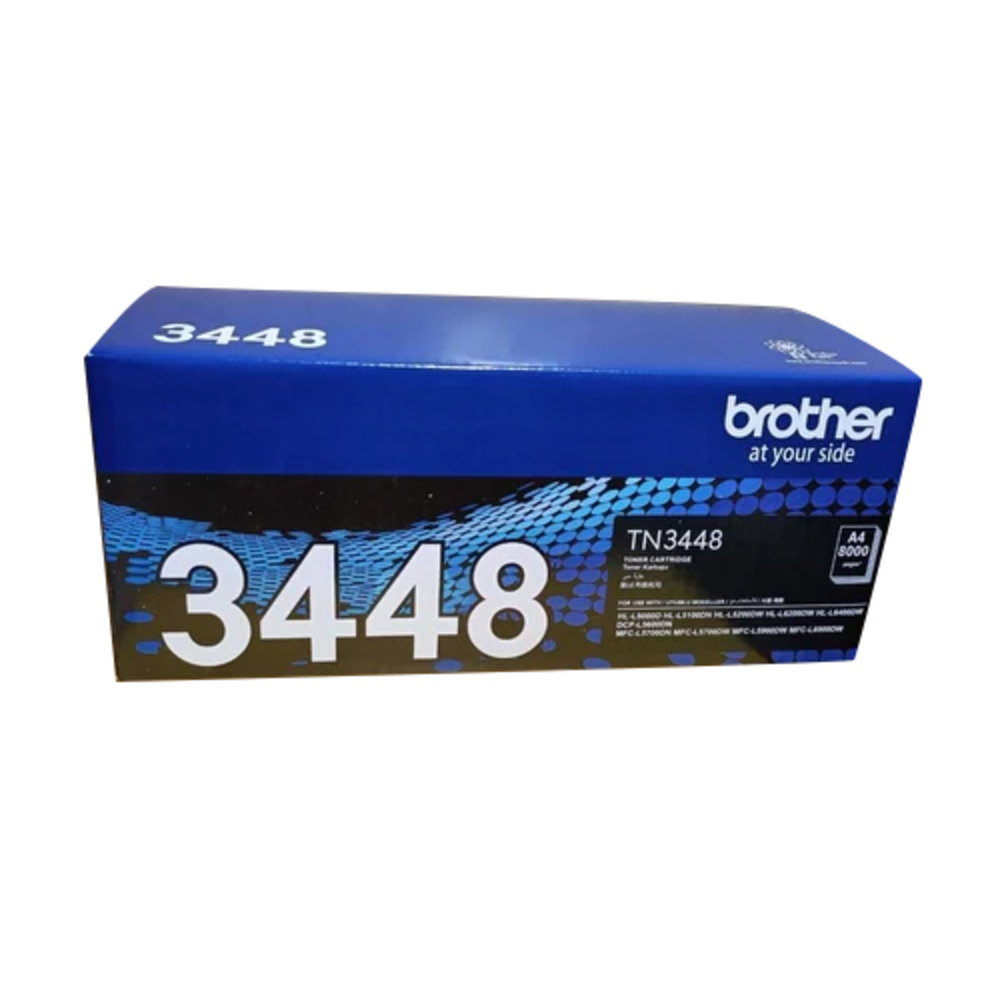 Brother TN 3448 Toner Cartridge For Use HL 5000d,Lsloodn,L6200dW,L6400dW,DCP L5600,MFC L5700dn,L5900dw,L6900dW