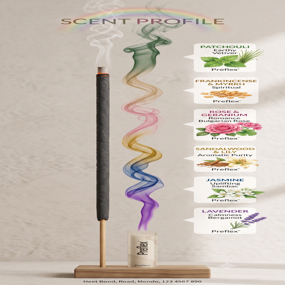 Incense Stick Packaging - Color: Multicolor