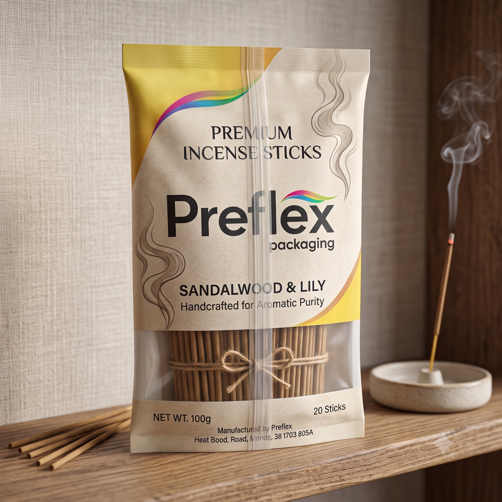 Incense Stick Packaging - Color: Multicolor