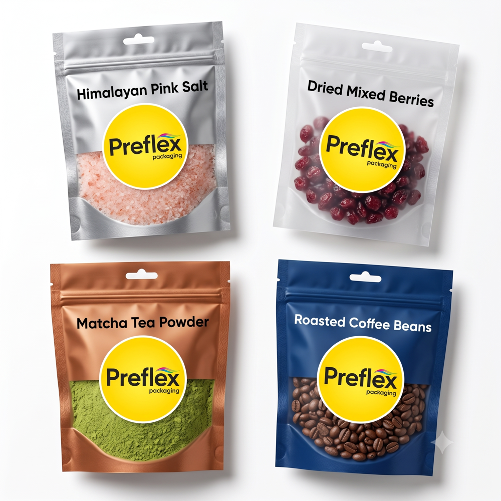 4 Side Seal Pouch - Air Consumption: N/a (Manual Or Automatic Filling Options)