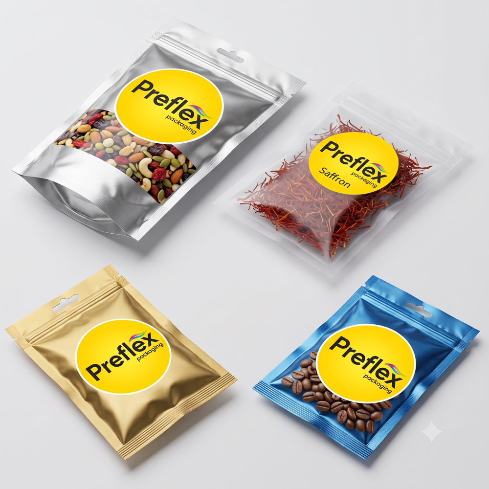 4 Side Seal Pouch - Air Consumption: N/a (Manual Or Automatic Filling Options)