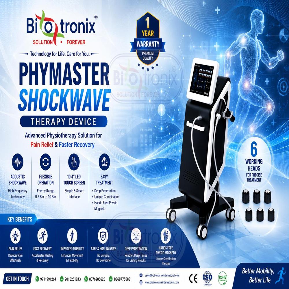 Professional Acoustic Wave Therapy System for Rehabilitation