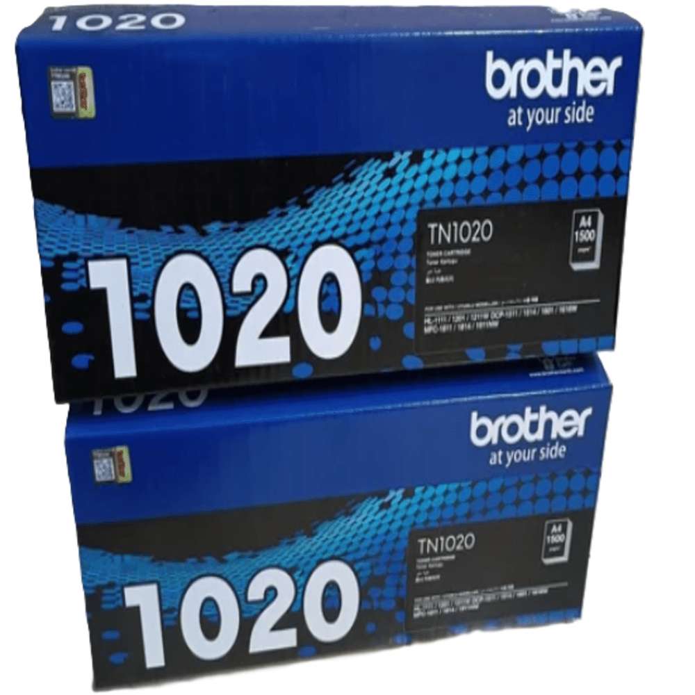 Brother TN-1020 Black Toner Cartridge For Use HL-1 111,/1201/1211W DCP- 151111514/1601/1616NW