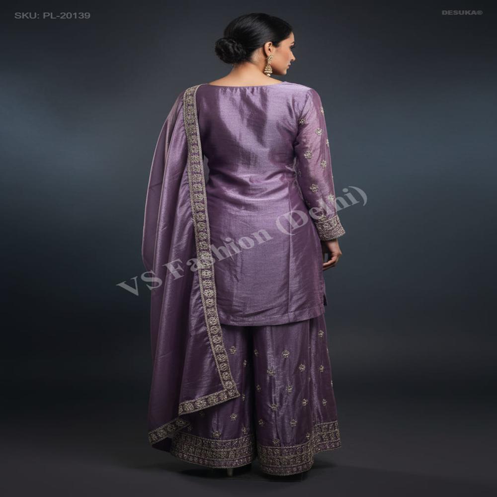 PL-20139 Embellished Fendi Palazzo Suit