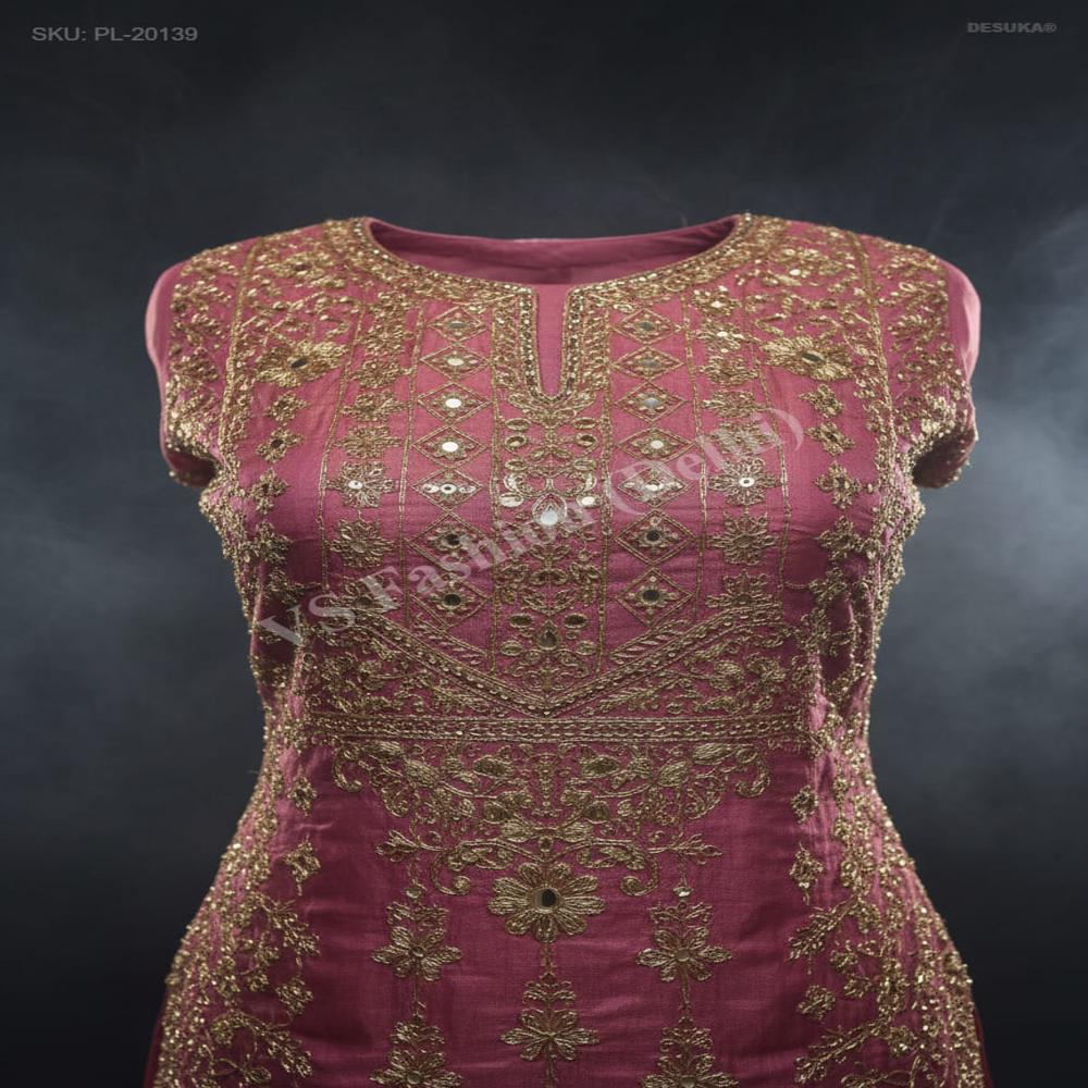 PL-20139 Embellished Fendi Palazzo Suit