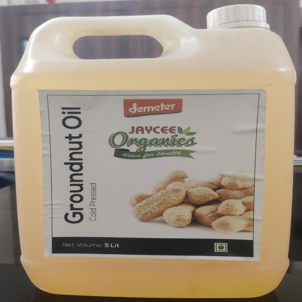 5l Groundnut Oil - Cultivation Type: Organic