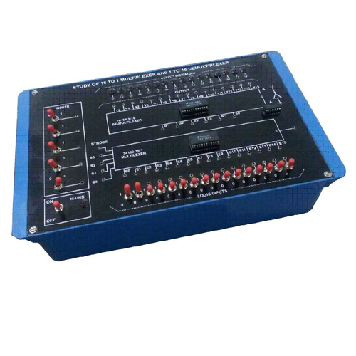 Multiplexer and Demultiplexer Trainer Kit