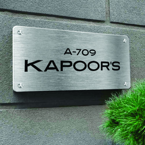 Metal Name Plate