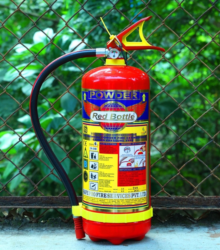 6kg Dry Chemical Powder Fire Extinguisher