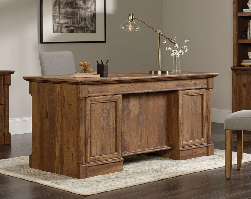 Royal Heritage Teak Wood Executive Office Desk
