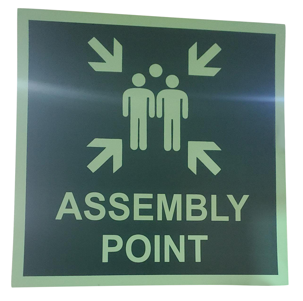 Assembly Point Sign Board