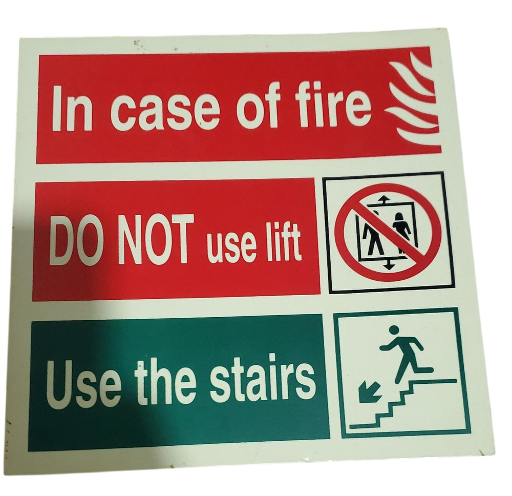 Fire Safety Sign Board