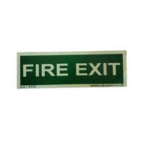 4x12 Fire Exit Sign Board