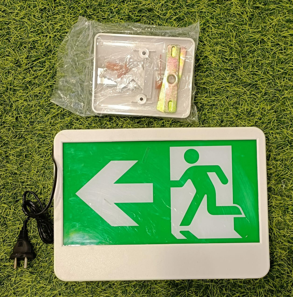 LED Emergency Exit Sign Board