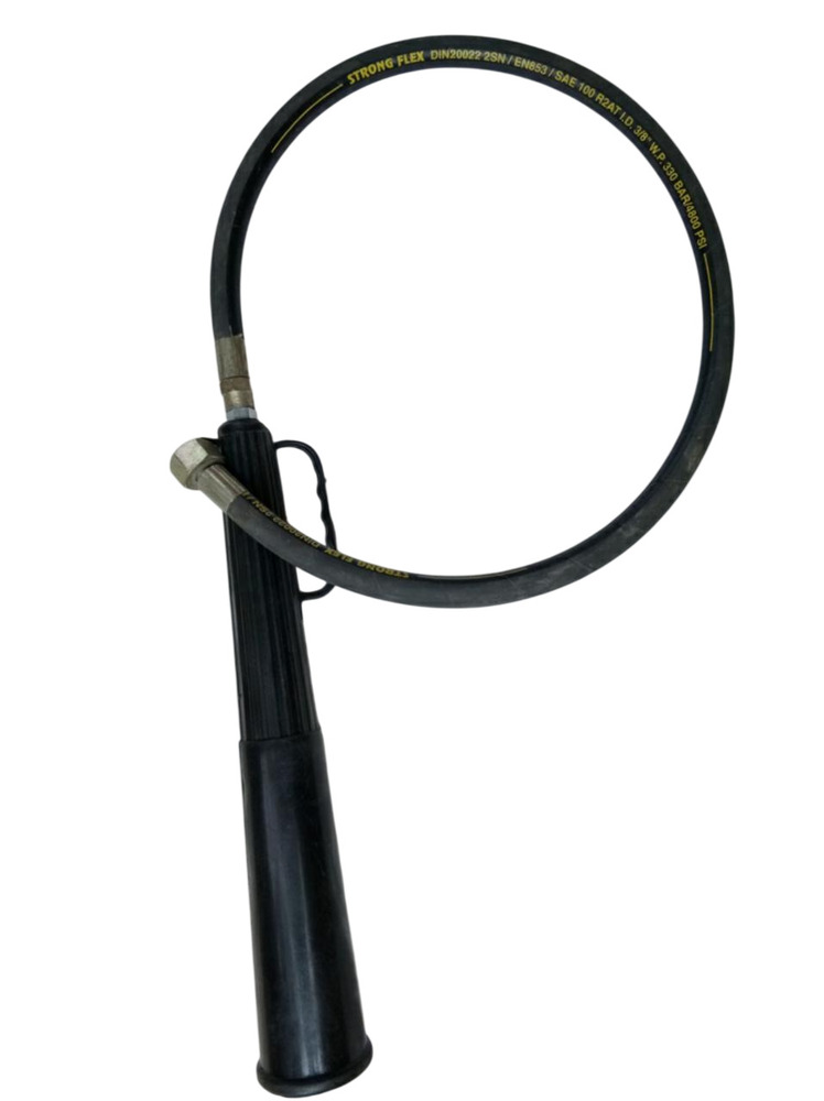 Co2 Gas Fire Extinguisher Hose Pipes With Horn Complete Set