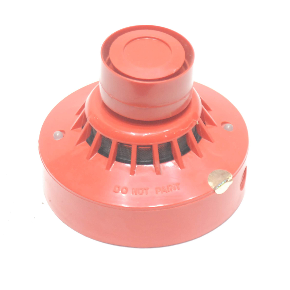 Plastic Red Fire Alarm Smoke Detector