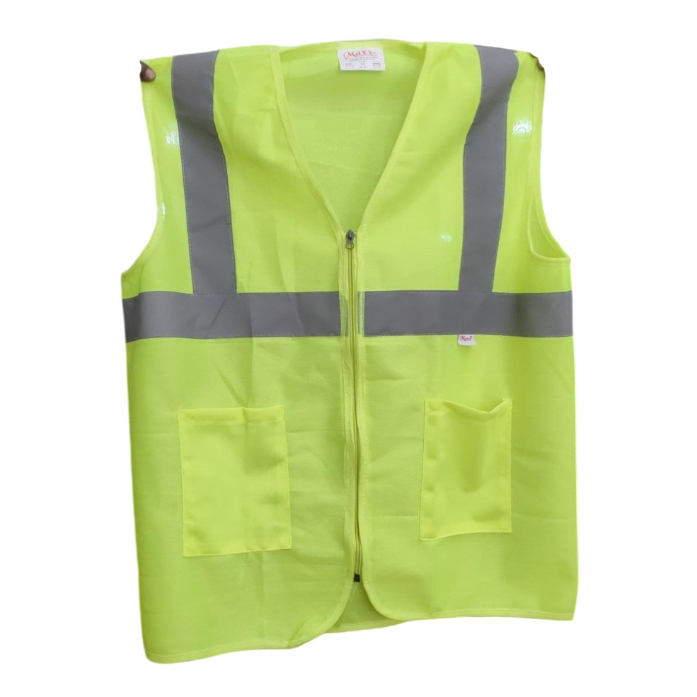 Fluorescent Green Safety Jacket