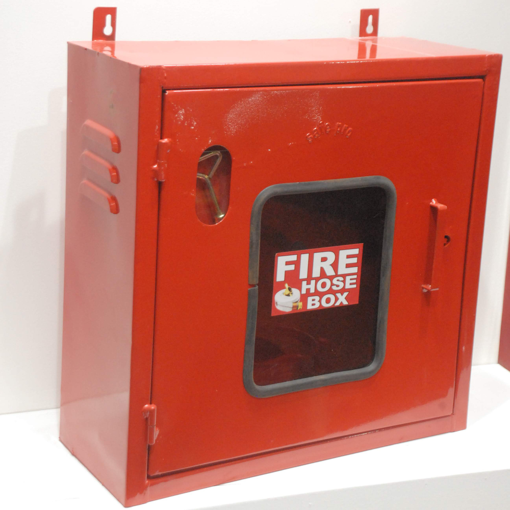 Single Door Fire Hose Box