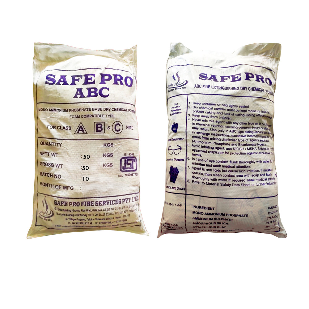 50kg Safepro Dry Chemical Powder