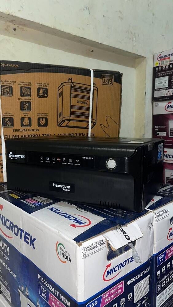 Microtek Heavy Duty Turbo NEW 1550 12V SW Inverter