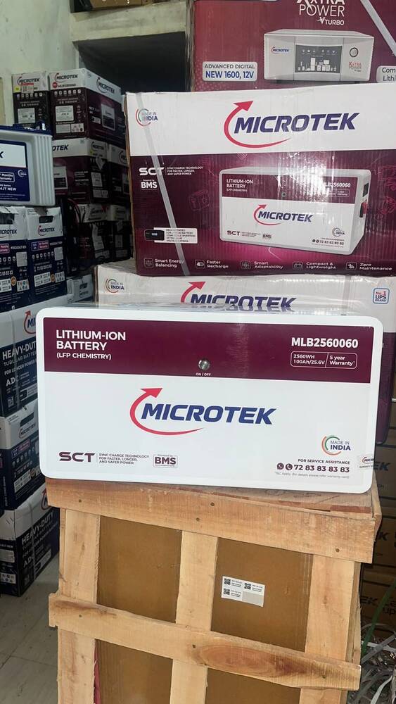 Microtek MLB2560060 25.6V 100Ah Lithium-Ion Battery